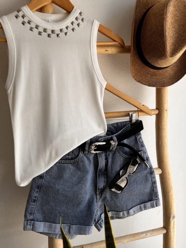 Musculosa Magnolia Manteca