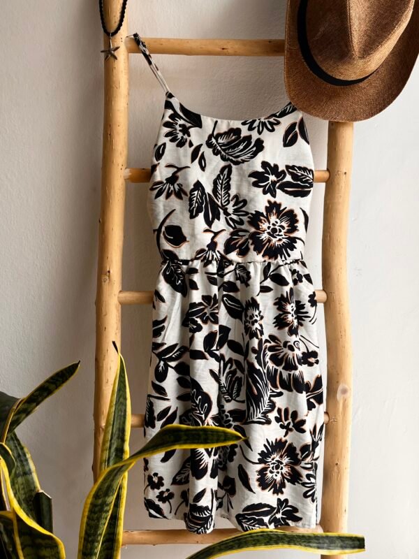 Vestido Serena Manteca